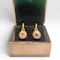 By Annoushka - Citrine & Coloured Diamond Drop Earrings in 18k Yellow Gold - image 3