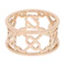 Vintage Hermès Chaîne d’Ancre Passerelle Ring in 18k Rose Gold — 1979 - image 3