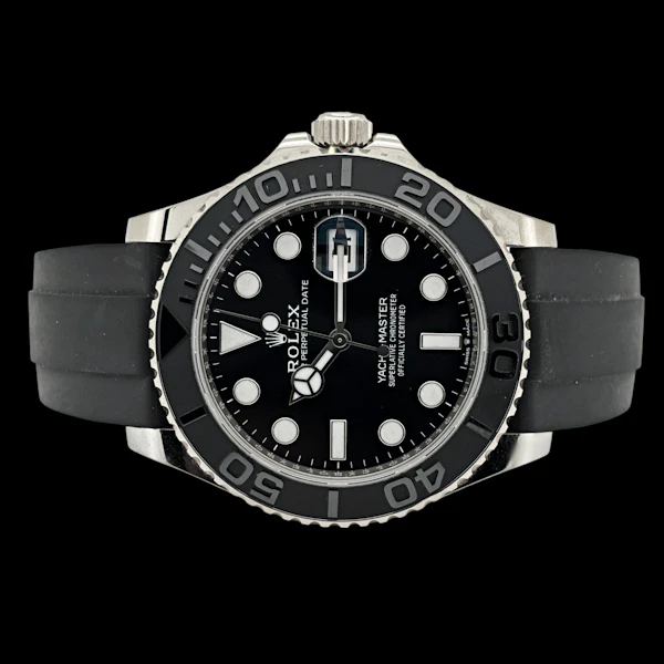 ROLEX YACHT-MASTER OYSTERFLEX 42mm WHITE GOLD FULL SET 2022 UK WATCH - 226659 - image 4