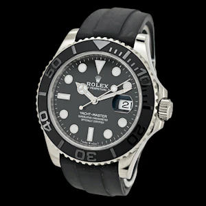 ROLEX YACHT-MASTER OYSTERFLEX 42mm WHITE GOLD FULL SET 2022 UK WATCH - 226659