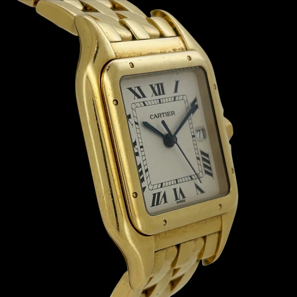 CARTIER PANTHERE FULL 18kt YELLOW GOLD LARGE SIZE FULL SET BOX AND PAPERS 1996 - image 3