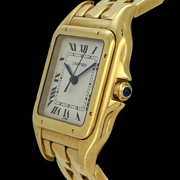 CARTIER PANTHERE FULL 18kt YELLOW GOLD LARGE SIZE FULL SET BOX AND PAPERS 1996 - image 2