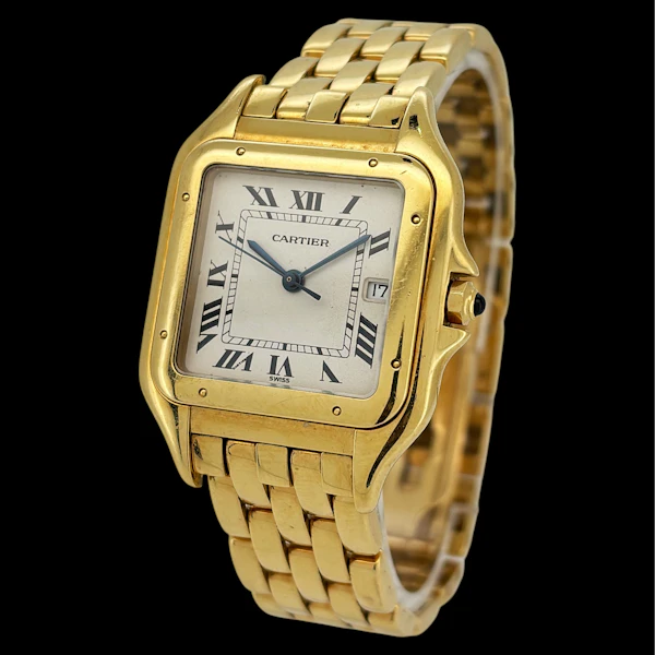 CARTIER PANTHERE FULL 18kt YELLOW GOLD LARGE SIZE FULL SET BOX AND PAPERS 1996 - image 1
