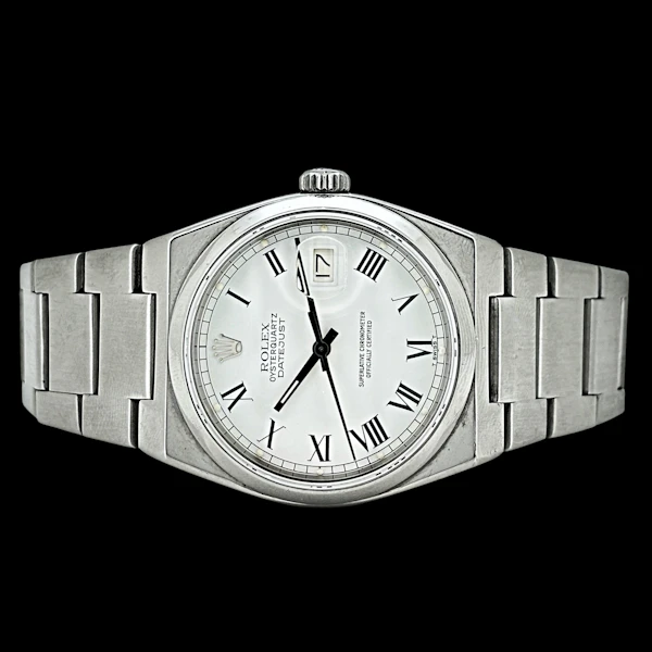ROLEX DATEJUST OYSTERQUARTZ STAINLESS STEEL BUCKLEY DIAL ref. 17000 - image 4