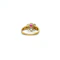 A Bright and Vibrant Burma Ruby and 'Old Cut' Diamond Edwardian Ring - image 5