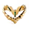 Kutchinsky 1975 Twisted V-Shaped Emerald Ring - Saddingtons Jewellery Stand 375 - image 2