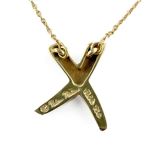 Tiffany Graffiti X Necklace By Paloma Picasso - Saddingtons Jewellery Stand 375 - image 3