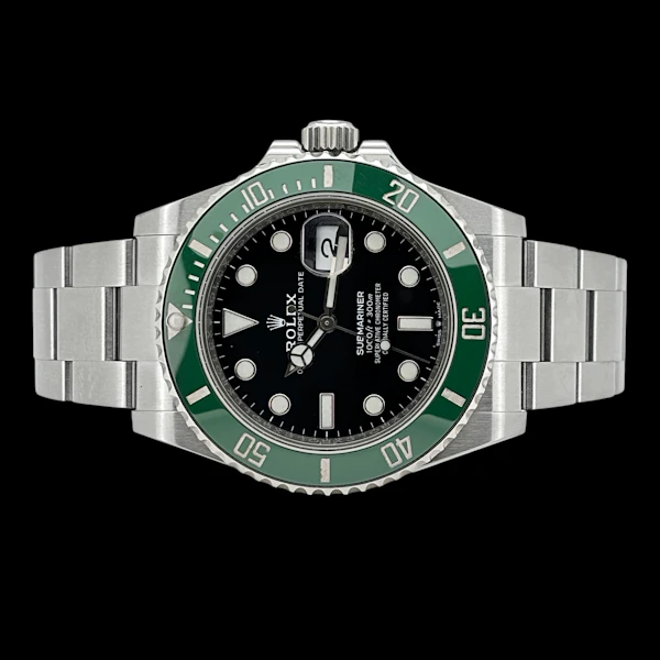 ROLEX SUBMARINER DATE 126610LV STARBUCKS GREEN BEZEL FULL SET 2020 - image 4