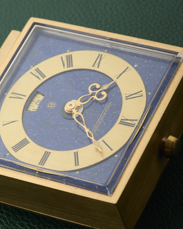 Jaeger-LeCoultre Lapis Lazuli Effect Travel Alarm Clock - image 7