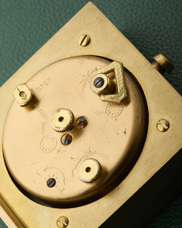 Jaeger-LeCoultre Lapis Lazuli Effect Travel Alarm Clock - image 8