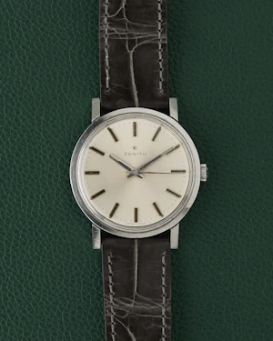 Zenith Silver Dial Dress Watch Manual Winding