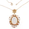 Edwardian Moonstone Pendant Necklace - Saddingtons Jewellery Stand 375 - image 4