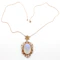 Edwardian Moonstone Pendant Necklace - Saddingtons Jewellery Stand 375 - image 3