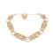 Vintage 9ct Gold Gate Bracelet with Heart Padlock Spectrum Antiques - image 1