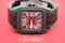 Cartier DLC Coated Santos 100 Carbon 3774 / WSSA0006 - image 2