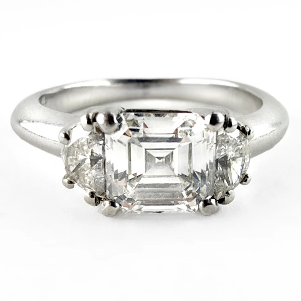 Millennium 1.34ct Three-Stone Diamond Ring by HIRSH - Saddingtons Jewellery Stand 375 - image 1