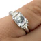 Millennium 1.34ct Three-Stone Diamond Ring by HIRSH - Saddingtons Jewellery Stand 375 - image 2