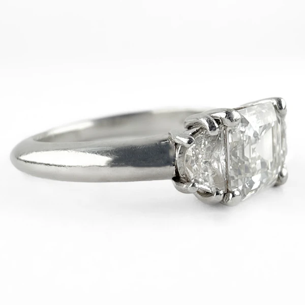 Millennium 1.34ct Three-Stone Diamond Ring by HIRSH - Saddingtons Jewellery Stand 375 - image 4