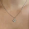 Edwardian Diamond Horseshoe Pendant - Saddingtons Jewellery Stand 375 - image 5
