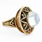 1970s Moonstone Statement Ring - Saddingtons Jewellery Stand 375 - image 1