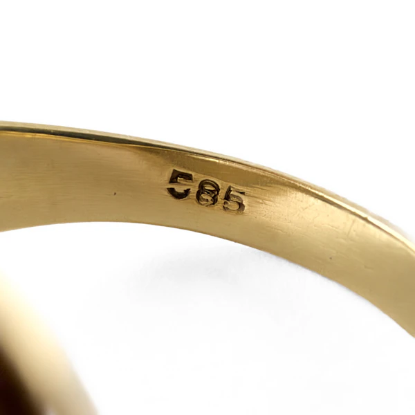 1970s Moonstone Statement Ring - Saddingtons Jewellery Stand 375 - image 4