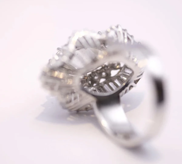 Marquise-Cut Diamond Ballerina Ring - image 4