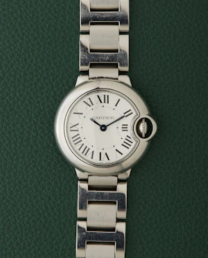 Cartier Ballon Bleu Ref. 3009 Steel Bracelet Ladies