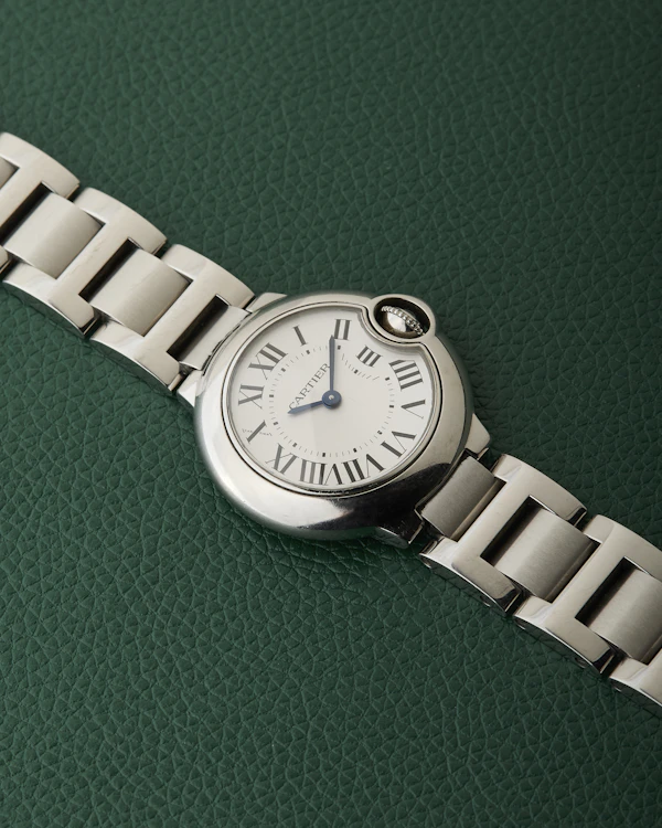 Cartier Ballon Bleu Ref. 3009 Steel Bracelet Ladies - image 8