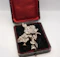 Victorian Old Mine Cut Diamond Flower Bouquet Brooch - image 2