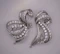 Boucheron Diamond Double Clip Brooch - image 2