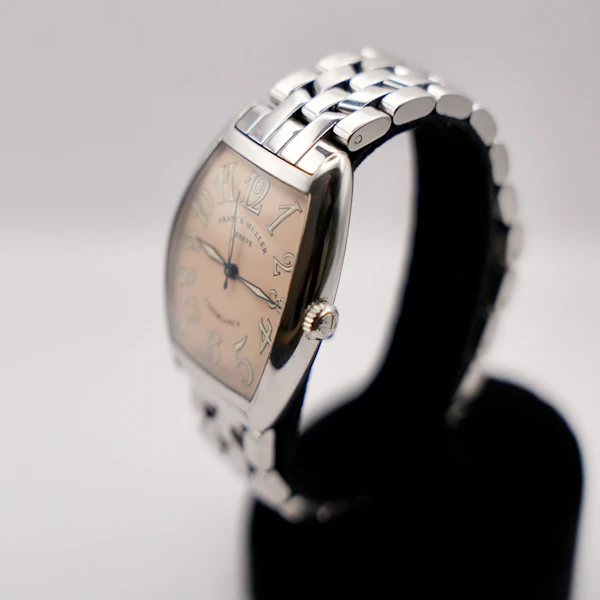 Frank Muller Casablanca Salmon Dial Stainless Steel Watch, No. 1603 - image 2
