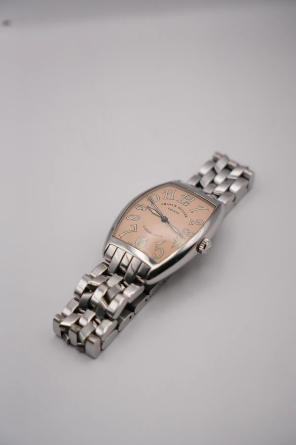 Frank Muller Casablanca Salmon Dial Stainless Steel Watch, No. 1603 - image 3