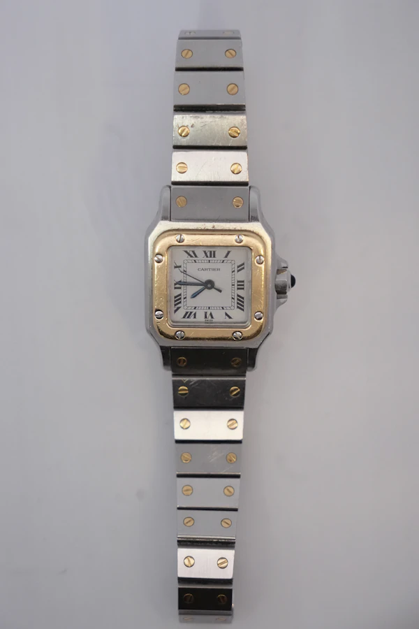 Cartier Santos Carrée Two-Tone - image 2