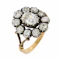 Victorian Diamond Cluster Ring - image 2