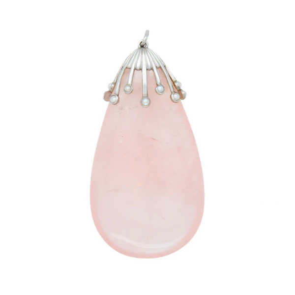 Rose Quartz Pendant - image 2