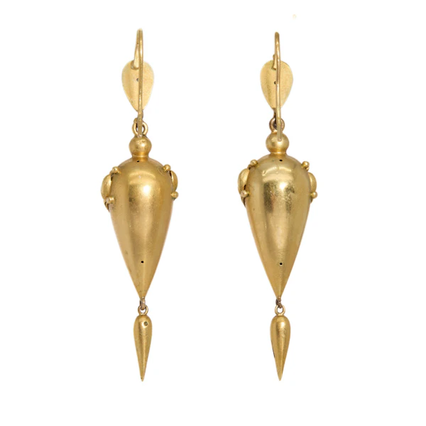 Victorian Drop Earrings - image 2
