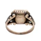 Georgian Spinel Basket Ring - image 4