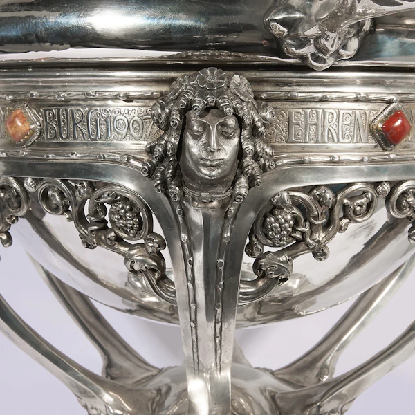 Imperial German Silver Presentation Trophy for the Kaiserin Auguste Victoria-Jagdrennen - image 9