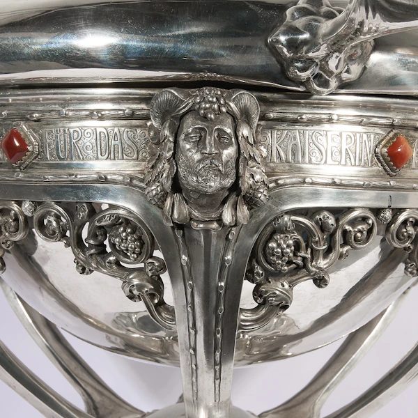 Imperial German Silver Presentation Trophy for the Kaiserin Auguste Victoria-Jagdrennen - image 7