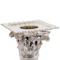 A Pair of George III Sterling Silver Corinthian-Column Candlesticks, London, 1763 - image 3