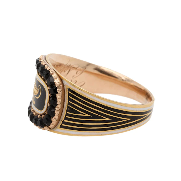 Abel Peyton Urn Mourning Ring - Charlotte Sayers - image 4