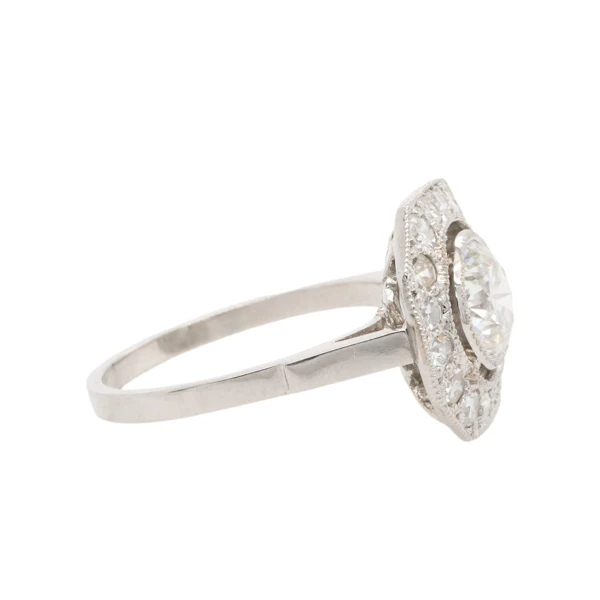 Art Deco Inspired Diamond Ring - Charlotte Sayers - image 3