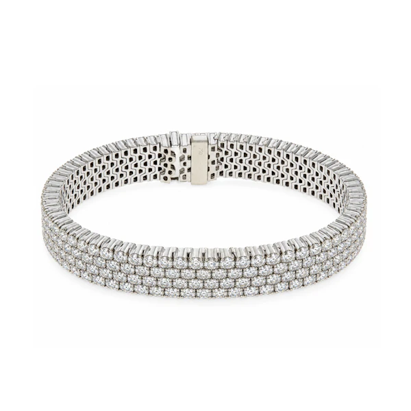 Pavé Set Diamond Bracelet - Charlotte Sayers - image 4