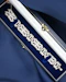 Downstairs at Grays, an exquisite Vintage, Art Deco, Diamond "Plaque" Bracelet set in Platinum, Circa 1930. - image 2