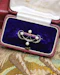 Downstairs at Grays: A very fine Victorian Pearl, Ruby and Diamond Brooch set in Silver tipped, High Carat Gold (tested), Circa 1880. - image 5