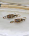 Downstairs at Grays: A very fine pair of Antique Aquamarine Drop Earrings set in High Carat Yellow Gold, English, Circa 1830 - image 3