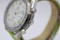Omega Speedmaster Reduced 3834.72.35 – Mother of Pearl Dial – New Green Strap – Automatic - image 4