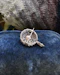 A very fine example of a Natural Pteriidae Oval Pearl and Diamond Pendant - Brooch. Victorian Circa 1890 - image 3