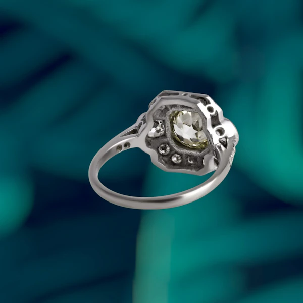 Vintage Old Mine Cut Diamond Ring. - image 2