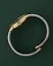 Bulgari Tubogas Ref. BB 30 2T Two Tone 18K Gold Cuff Bracelet - image 4